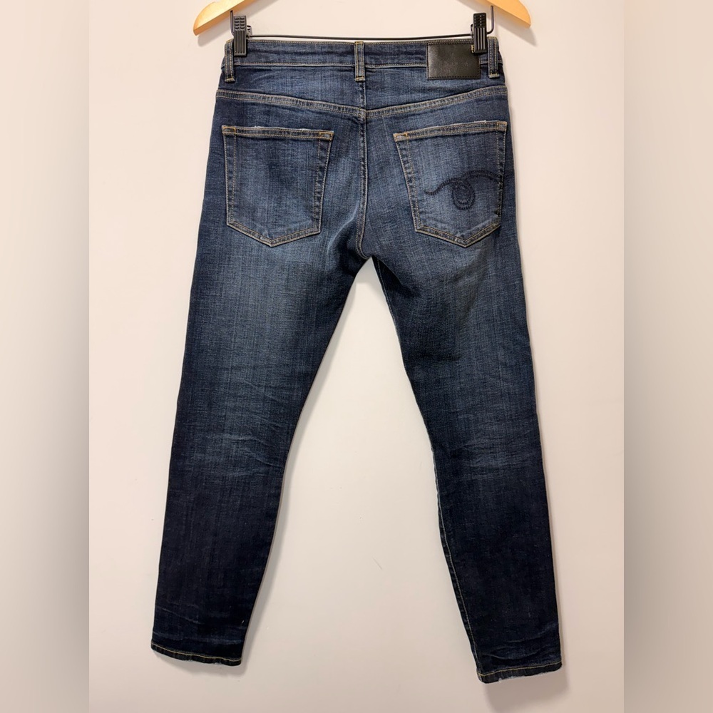 R13 Biker Boy Howell Indigo Denim Jean size 26 - Picture 5 of 16